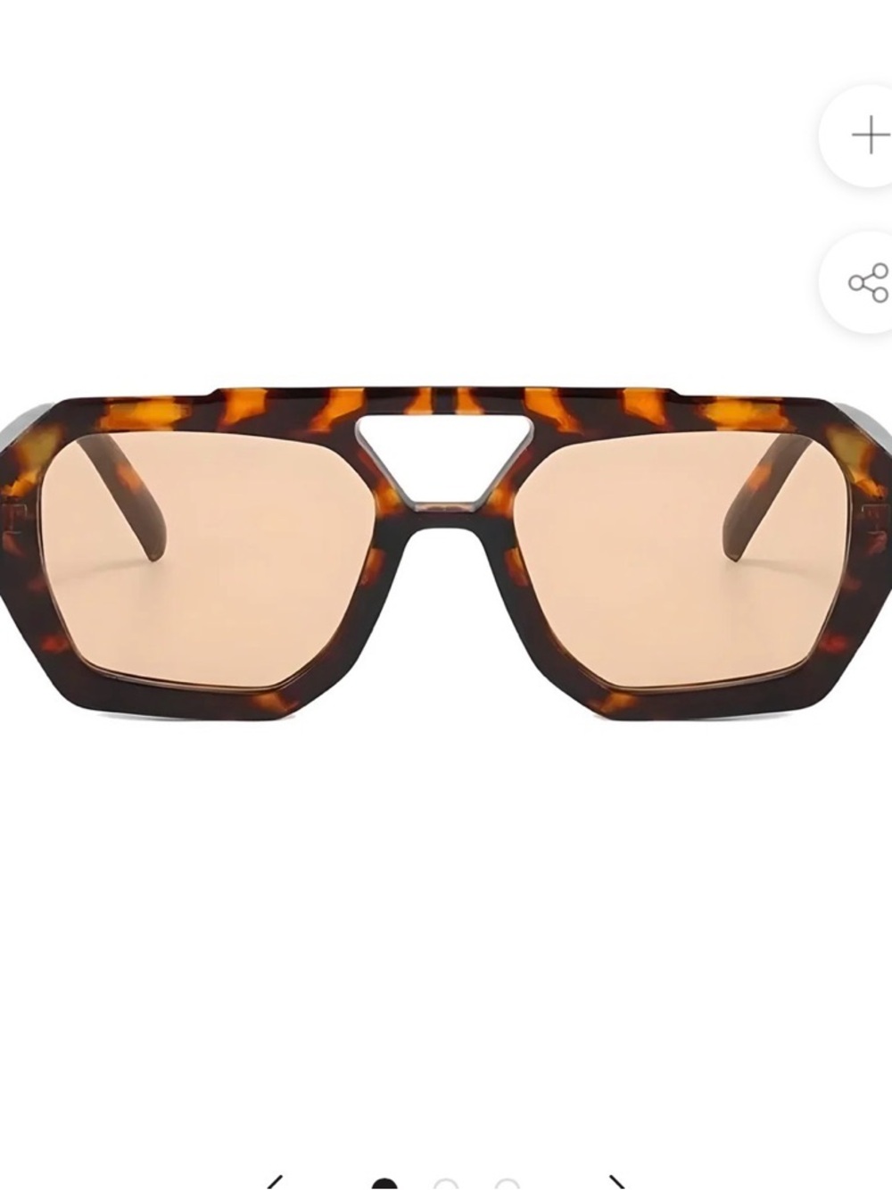 Brand New Shady Lady Tortoiseshell ‘Ellie’ Sunglasses - Brown Lenses